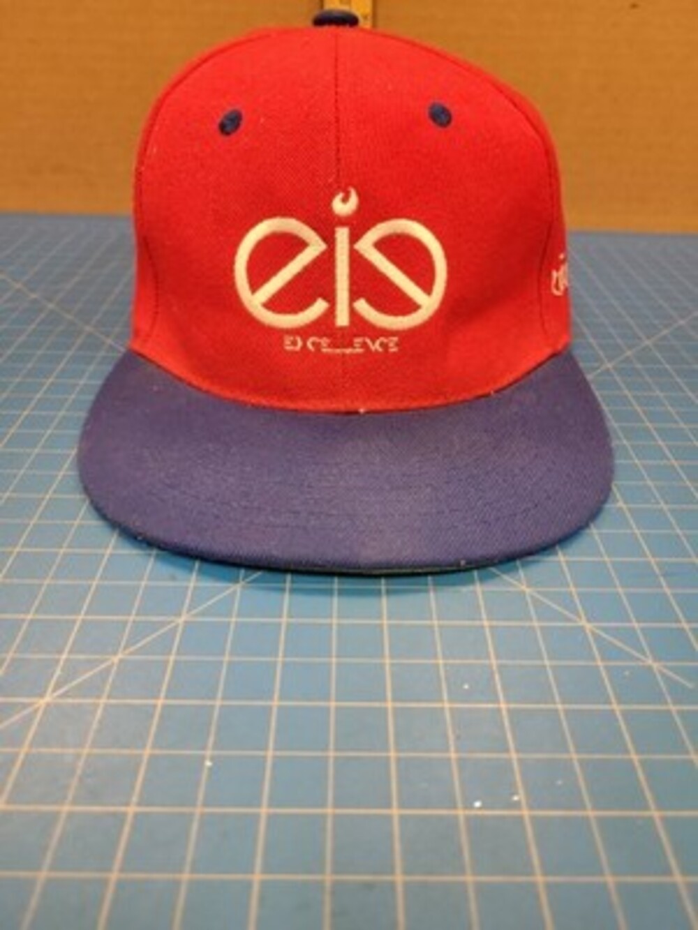 LOGA Leader Generation Apparel Hat Red Blue Snapback Baseball Cap EIS Logo